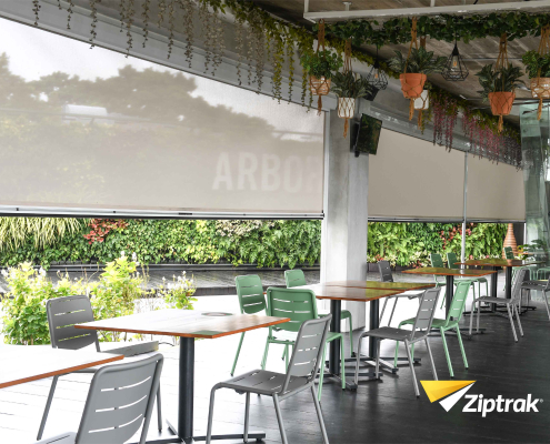 Ziptrak Outdoor Blinds